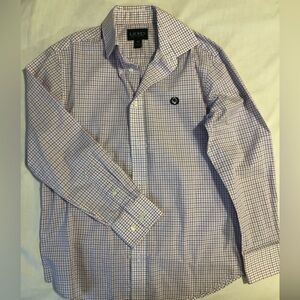 Ralph lauren. Boys. Button down shirt. Used. Good condition.